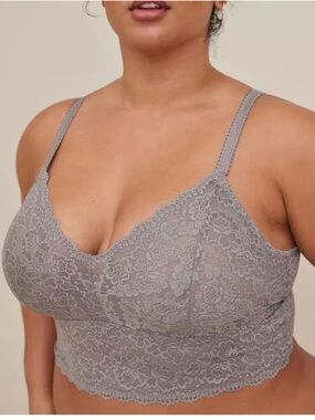 Torrid Curve Unlined Lace Bralette